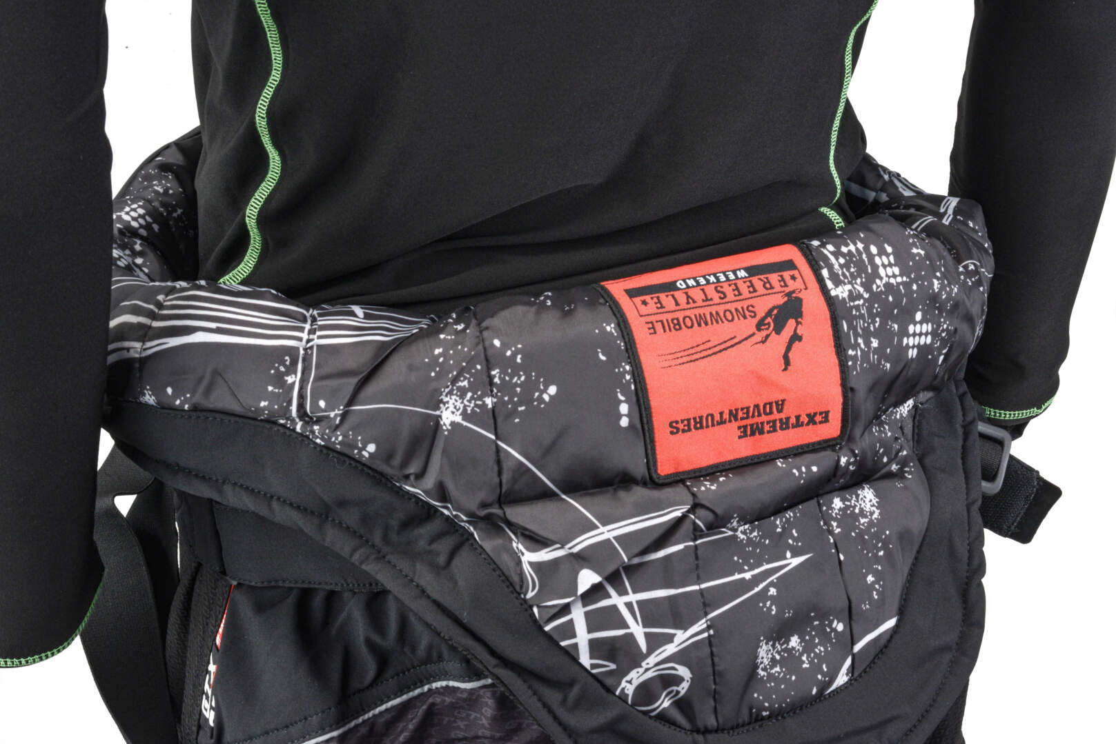 Штаны для снегохода GTX №1 black (текстиль) (XXXL)